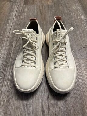 Cole Haan Women's Cream/Blush Leather Sneakers